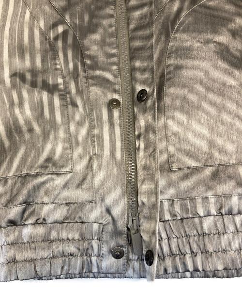 ERMENEGILDO ZEGNA（エルメネジルド・ゼニア）ERMENEGILDO ZEGNA (エルメネジルド・ゼニア) 総柄ジャケット グレー サイズ:46の古着・服飾アイテム
