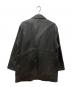 CCU LEATHER (シーシーユーレザー) レザーテーラードジャケット ブラック サイズ:１：49000円
