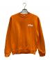 Sporty & Rich（スポーティーアンドリッチ）の古着「ロゴスウェット」｜オレンジ