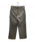 UNIVERSAL PRODUCTS. (ユニバーサルプロダクツ) CREPE 1TUCK SLACKS/クレープ ワンタック スラックス グレー サイズ:1：6000円