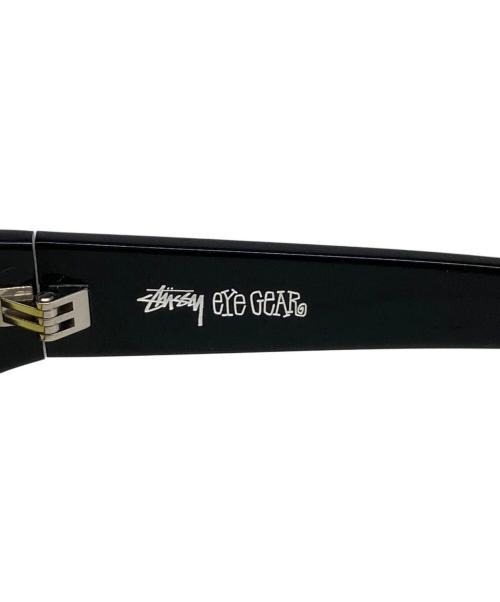 stussy（ステューシー）stussy (ステューシー) Landon Sunglasses/ランドン サングラス ブラック×イエローの古着・服飾アイテム