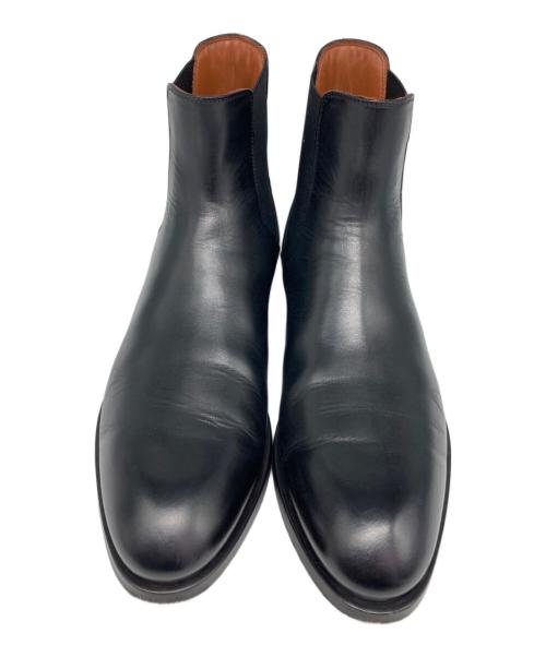 ERMENEGILDO ZEGNA（エルメネジルド・ゼニア）ERMENEGILDO ZEGNA (エルメネジルド・ゼニア) VIENNA BLAKE CHELSEA BOOT/ウィーンブレイクチェルシーブーツ ブラック サイズ:7の古着・服飾アイテム