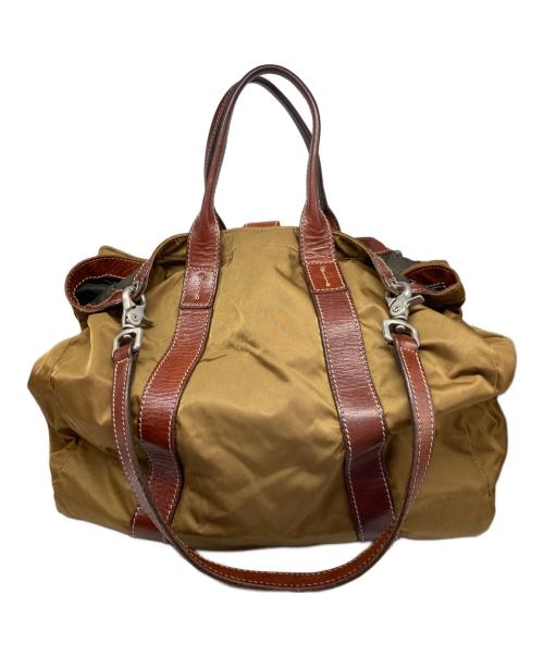 Daniel&Bob（ダニエル＆ボブ）Daniel&Bob (ダニエル＆ボブ) 2WAYショルダーバッグ ベージュ×ブラウンの古着・服飾アイテム