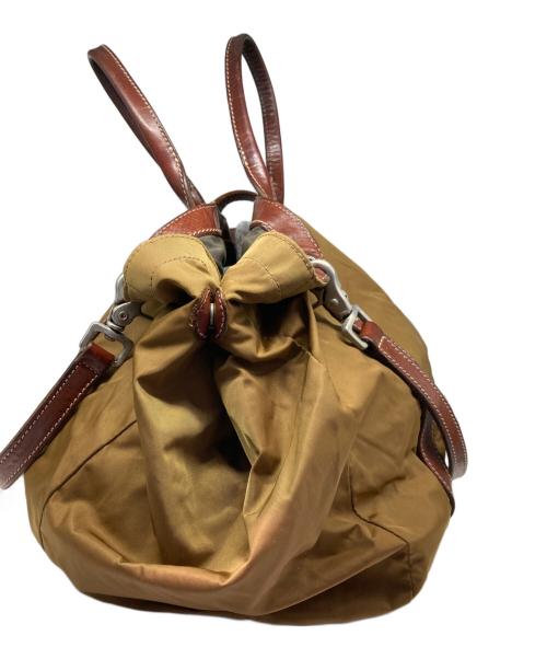 Daniel&Bob（ダニエル＆ボブ）Daniel&Bob (ダニエル＆ボブ) 2WAYショルダーバッグ ベージュ×ブラウンの古着・服飾アイテム