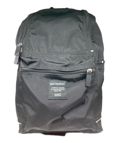 marimekko（マリメッコ）marimekko (マリメッコ) バックパック ブラックの古着・服飾アイテム