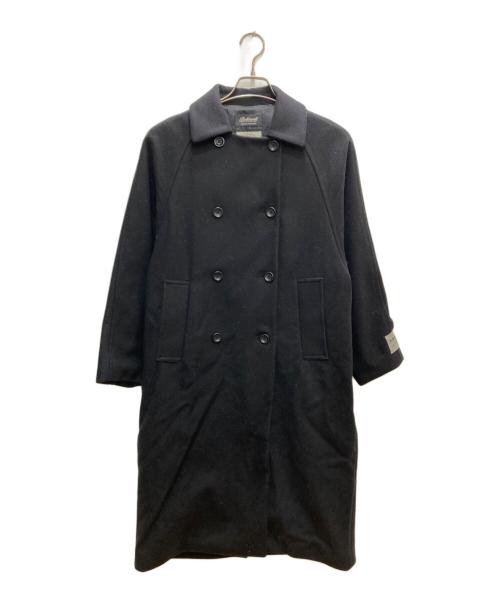 JOURNAL STANDARD relume（ジャーナルスタンダード レリューム）JOURNAL STANDARD relume (ジャーナルスタンダード レリューム) Bellandiラグランスリーブロングコート ブラック サイズ:38の古着・服飾アイテム