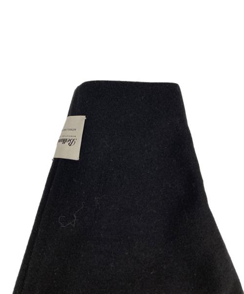 JOURNAL STANDARD relume（ジャーナルスタンダード レリューム）JOURNAL STANDARD relume (ジャーナルスタンダード レリューム) Bellandiラグランスリーブロングコート ブラック サイズ:38の古着・服飾アイテム