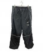UMBRO×BOILER ROOMアンブロ×ボイラールーム）の古着「ナイロントラックパンツ」｜ブラック