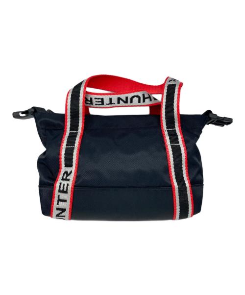 HUNTER（ハンター）HUNTER (ハンター) ナイロンミニ トップクリップトート バッグ レッド×ブラックの古着・服飾アイテム