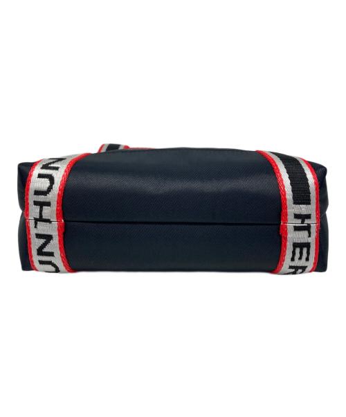 HUNTER（ハンター）HUNTER (ハンター) ナイロンミニ トップクリップトート バッグ レッド×ブラックの古着・服飾アイテム