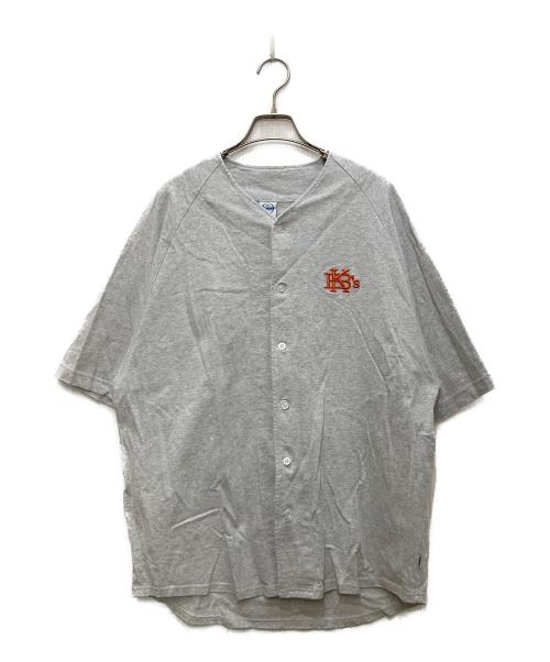 KEBOZ（ケボズ）KEBOZ (ケボズ) ゲームシャツ グレー サイズ:Ｍの古着・服飾アイテム