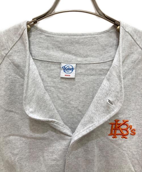 KEBOZ（ケボズ）KEBOZ (ケボズ) ゲームシャツ グレー サイズ:Ｍの古着・服飾アイテム
