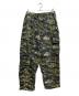 KEBOZ（ケボズ）の古着「カモフラカーゴパンツ」｜カーキ×ブラック