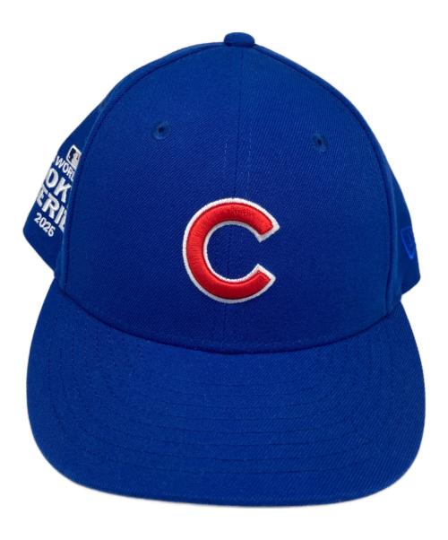 KEBOZ（ケボズ）KEBOZ (ケボズ) New Era (ニューエラ) ロゴキャップ ブルー サイズ:57.7cmの古着・服飾アイテム