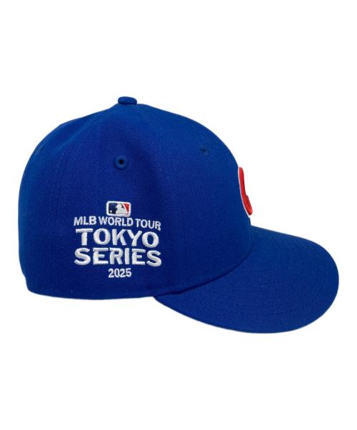 KEBOZ（ケボズ）KEBOZ (ケボズ) New Era (ニューエラ) ロゴキャップ ブルー サイズ:57.7cmの古着・服飾アイテム