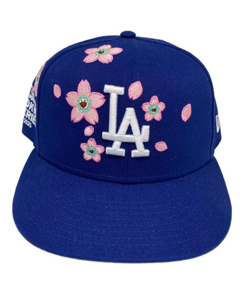 New Era（ニューエラ）New Era (ニューエラ) LAロゴキャップ ブルー サイズ:57.7cmの古着・服飾アイテム