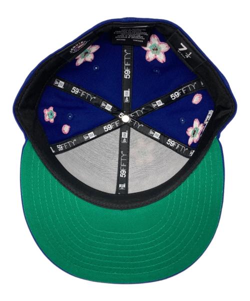 New Era（ニューエラ）New Era (ニューエラ) LAロゴキャップ ブルー サイズ:57.7cmの古着・服飾アイテム