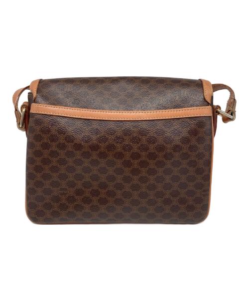 CELINE（セリーヌ）CELINE (セリーヌ) マカダム柄ショルダーバッグ ブラウンの古着・服飾アイテム