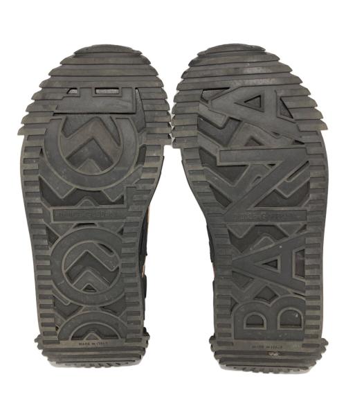 DOLCE & GABBANA（ドルチェ＆ガッバーナ）DOLCE & GABBANA (ドルチェ＆ガッバーナ) レオパード柄スニーカー ブラック×ベージュ サイズ:37の古着・服飾アイテム