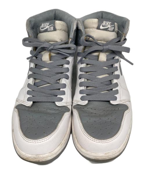 NIKE（ナイキ）NIKE (ナイキ) AIR JORDAN 1 RETRO HIGH OG/エアジョーダン 1 レトロ ハイ オリジナル グレー サイズ:27.5の古着・服飾アイテム
