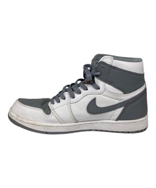 NIKE（ナイキ）NIKE (ナイキ) AIR JORDAN 1 RETRO HIGH OG/エアジョーダン 1 レトロ ハイ オリジナル グレー サイズ:27.5の古着・服飾アイテム