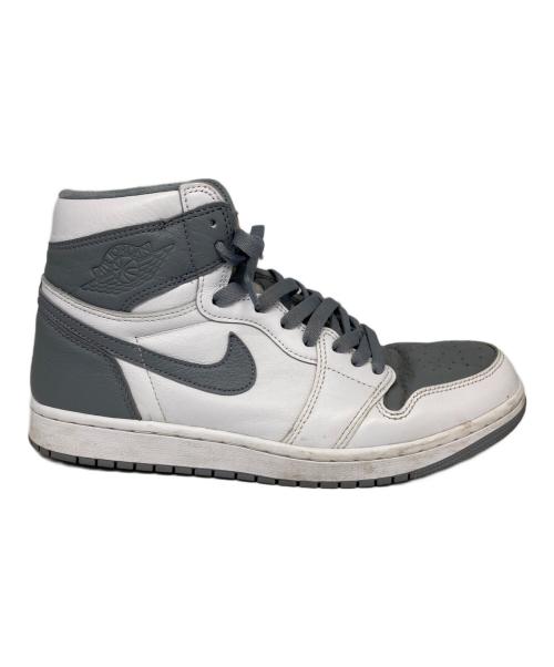 NIKE（ナイキ）NIKE (ナイキ) AIR JORDAN 1 RETRO HIGH OG/エアジョーダン 1 レトロ ハイ オリジナル グレー サイズ:27.5の古着・服飾アイテム