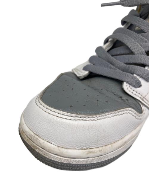 NIKE（ナイキ）NIKE (ナイキ) AIR JORDAN 1 RETRO HIGH OG/エアジョーダン 1 レトロ ハイ オリジナル グレー サイズ:27.5の古着・服飾アイテム