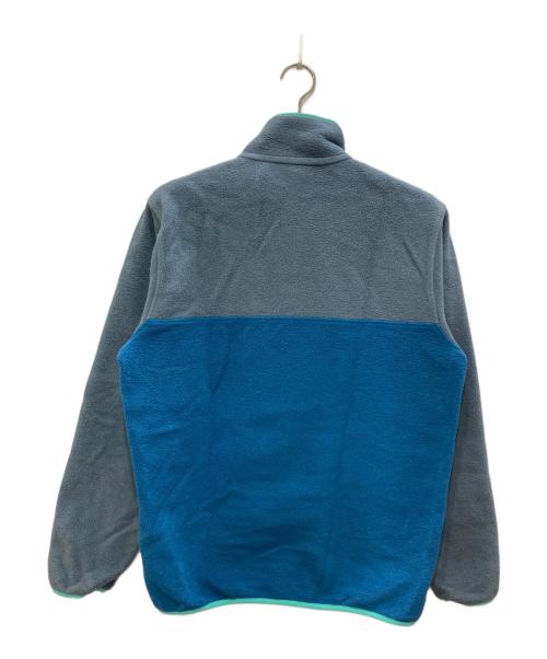 Patagonia（パタゴニア）Patagonia (パタゴニア) ライトウェイト・シンチラ・スナップT グレー×グリーン サイズ:Ｍの古着・服飾アイテム