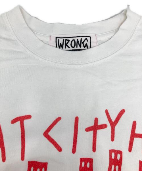 WRONG WEAR（ロング ウェア）WRONG WEAR (ロング ウェア) RHC Ron Herman (アールエイチシー ロンハーマン) Rat City Tee/ラット シティ ティー ホワイト サイズ:Ｍの古着・服飾アイテム