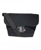 De Martini×RHC Ron Hermanディ・マティーニ×アールエイチシー ロンハーマン）の古着「別注メッセンジャーバッグ」｜ブラック