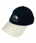 THE NORTH FACEザ ノース フェイス）の古着「Valley Corduroy CAP」｜ブラック×ホワイト