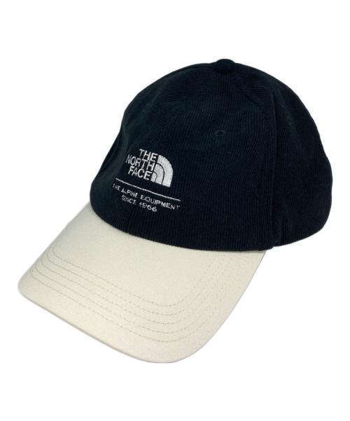 THE NORTH FACE（ザ ノース フェイス）THE NORTH FACE (ザ ノース フェイス) Valley Corduroy CAP ブラック×ホワイトの古着・服飾アイテム