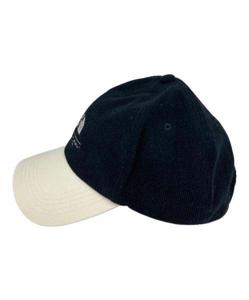 THE NORTH FACE（ザ ノース フェイス）THE NORTH FACE (ザ ノース フェイス) Valley Corduroy CAP ブラック×ホワイトの古着・服飾アイテム