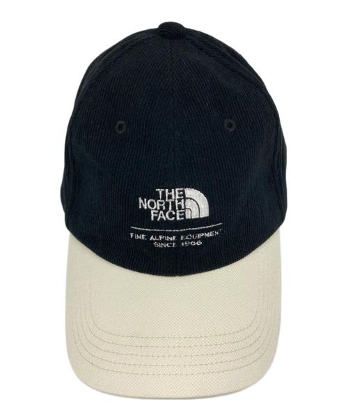 THE NORTH FACE（ザ ノース フェイス）THE NORTH FACE (ザ ノース フェイス) Valley Corduroy CAP ブラック×ホワイトの古着・服飾アイテム