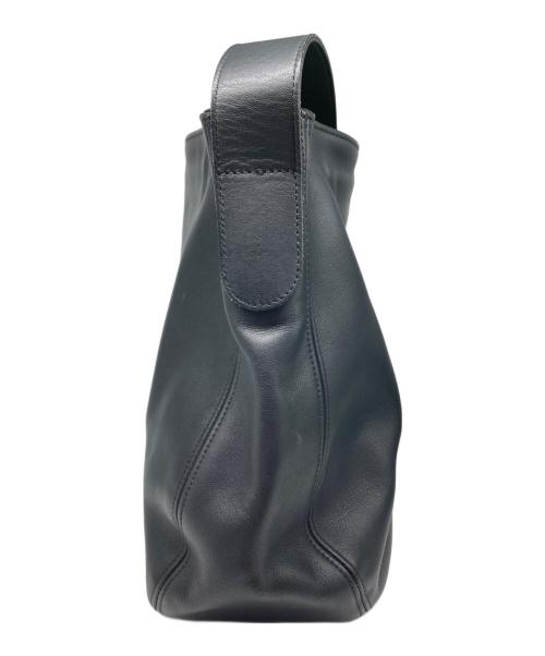 COACH（コーチ）COACH (コーチ) レザーショルダーバッグ ブラックの古着・服飾アイテム