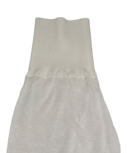 1er Arrondissement（プルミエ アロンディスモン）1er Arrondissement (プルミエ アロンディスモン) 18ゲージラフカーディガン ホワイト サイズ:Freeの古着・服飾アイテム