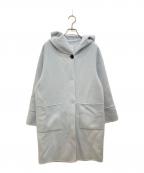 IENAイエナ）の古着「スーパー160ダブルフェイス フードコート」｜ブルー