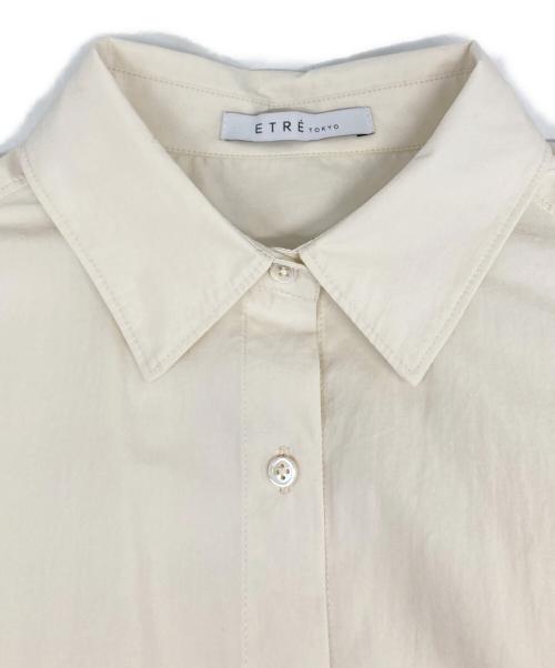 ETRE TOKYO（エトレトウキョウ）ETRE TOKYO (エトレトウキョウ) オーバーサイズボックスシャツ ホワイト サイズ:FREEの古着・服飾アイテム