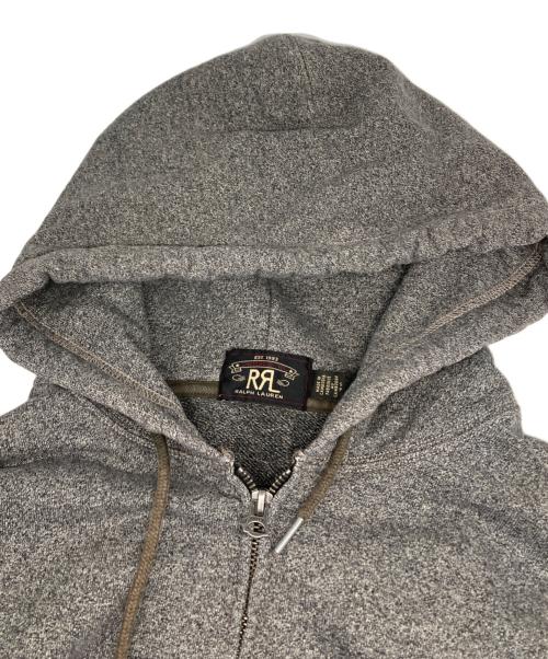 RRL（ダブルアールエル）RRL (ダブルアールエル) ジップパーカー グレー サイズ:Ｓの古着・服飾アイテム
