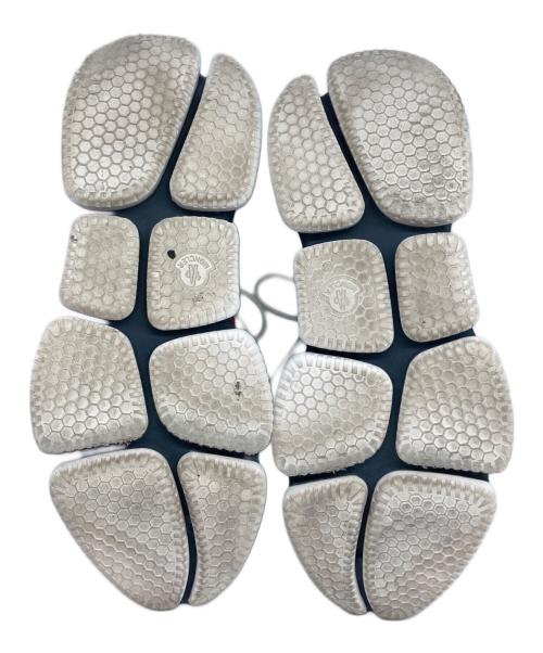 MONCLER（モンクレール）MONCLER (モンクレール) トリコロールカラー ローカットスニーカー ホワイト×ネイビー サイズ:41の古着・服飾アイテム