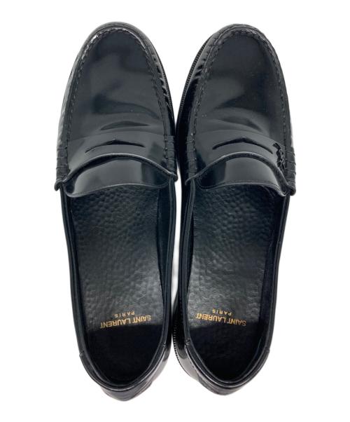 Saint Laurent Paris（サンローランパリ）Saint Laurent Paris (サンローランパリ) ローファー ブラック サイズ:41の古着・服飾アイテム