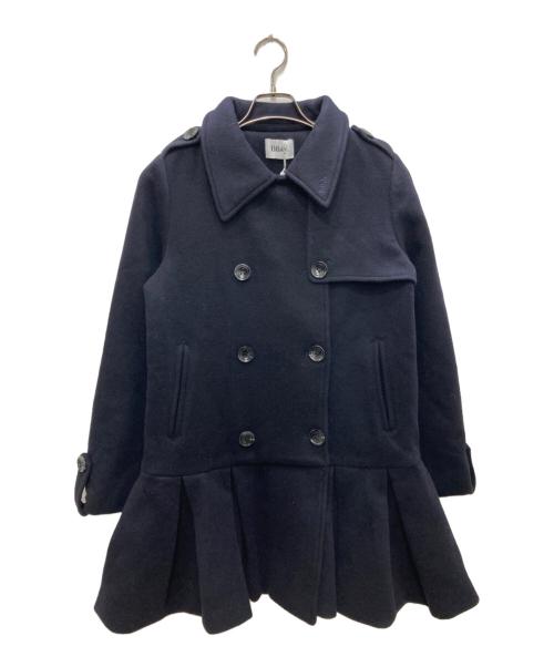 Bibiy.（ビビィ）Bibiy. (ビビィ) ダブルブレストコート ネイビー サイズ:Fの古着・服飾アイテム