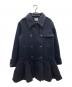 Bibiy.（ビビィ）の古着「ダブルブレストコート」｜ネイビー