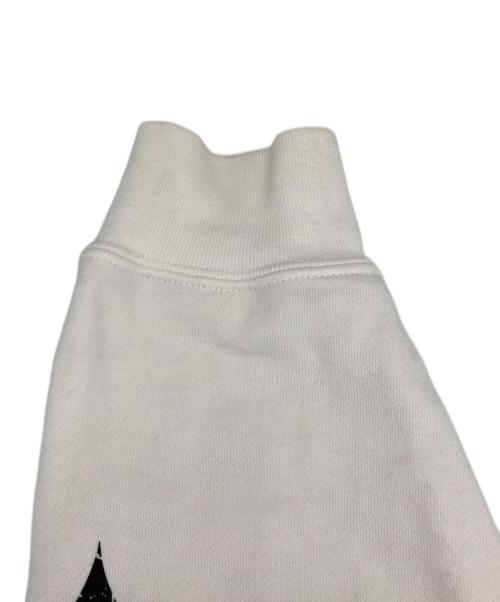 REFLEM（レフレム）REFLEM (レフレム) ロゴラインストーンパーカー ホワイト サイズ:freeの古着・服飾アイテム