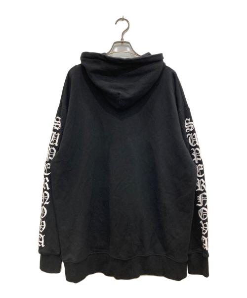 ililil（イルイルイル）ililil (イルイルイル) SUPER NOVAラインストーンプルオーバーパーカー ブラック サイズ:freeの古着・服飾アイテム