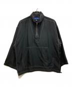 OLD NAVYオールドネイビー）の古着「ナイロンアノラックパーカー」｜ブラック