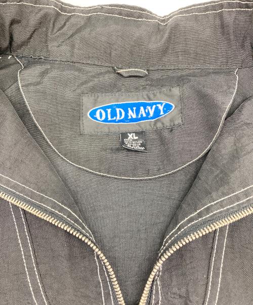 OLD NAVY（オールドネイビー）OLD NAVY (オールドネイビー) ナイロンアノラックパーカー ブラック サイズ:ＸＬの古着・服飾アイテム