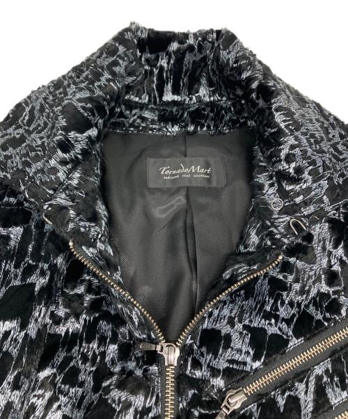 TORNADO MART（トルネードマート）TORNADO MART (トルネードマート) アニマルブルゾン ブラック サイズ:Mの古着・服飾アイテム