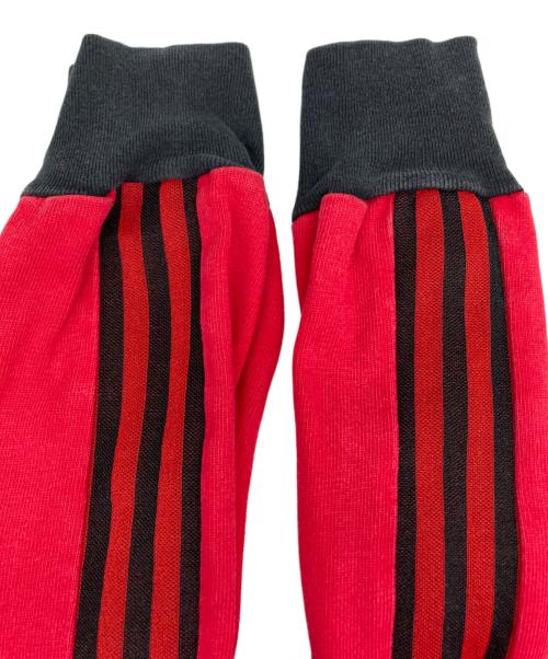 adidas（アディダス）adidas (アディダス) プルオーバーシャツ レッド サイズ:XLの古着・服飾アイテム