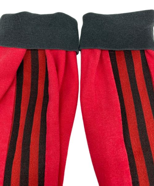adidas（アディダス）adidas (アディダス) プルオーバーシャツ レッド サイズ:XLの古着・服飾アイテム